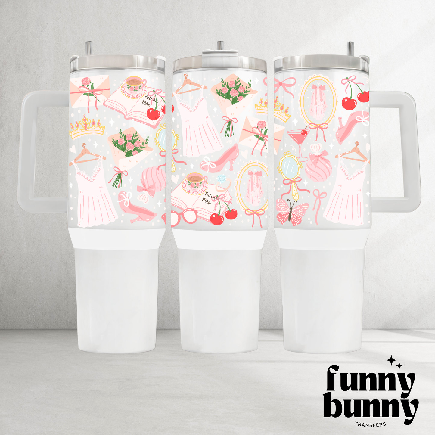 Future Mrs. - 40oz UVDTF Tumbler Wrap