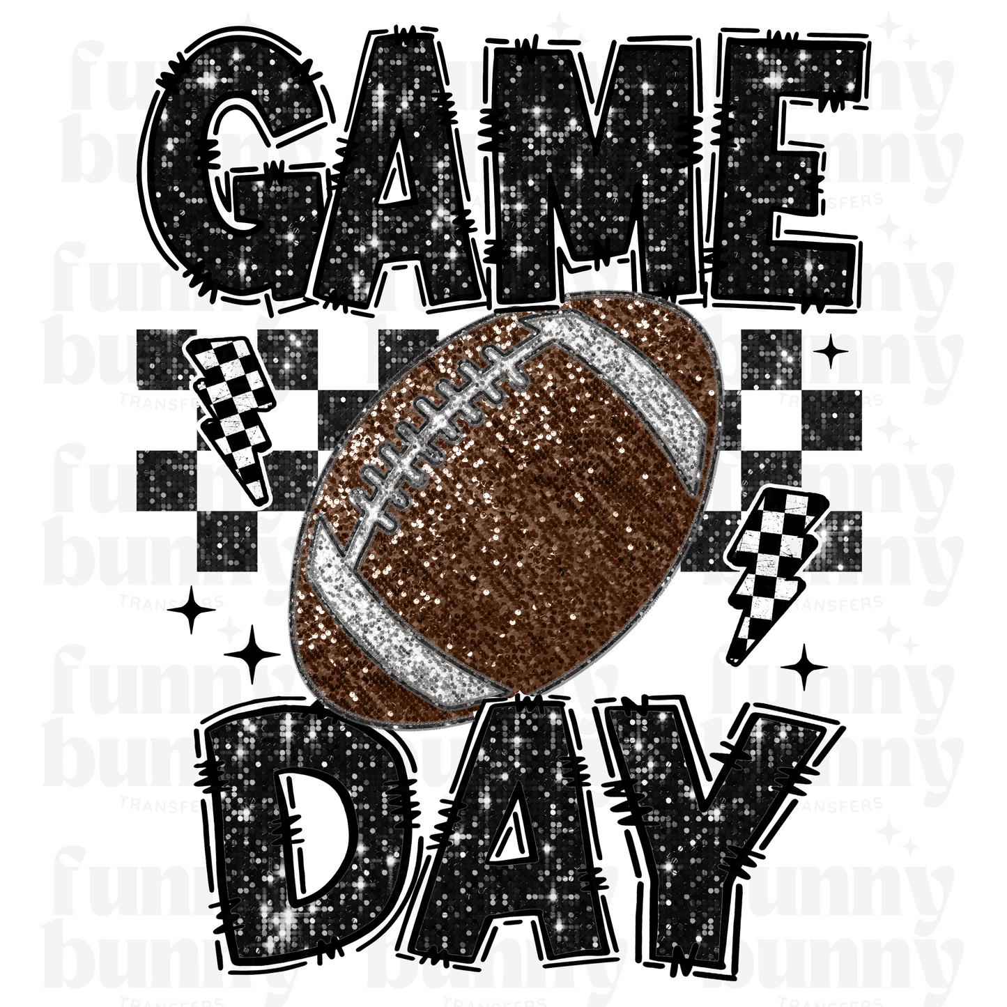 Football Game Day -  Sublimation Transfer