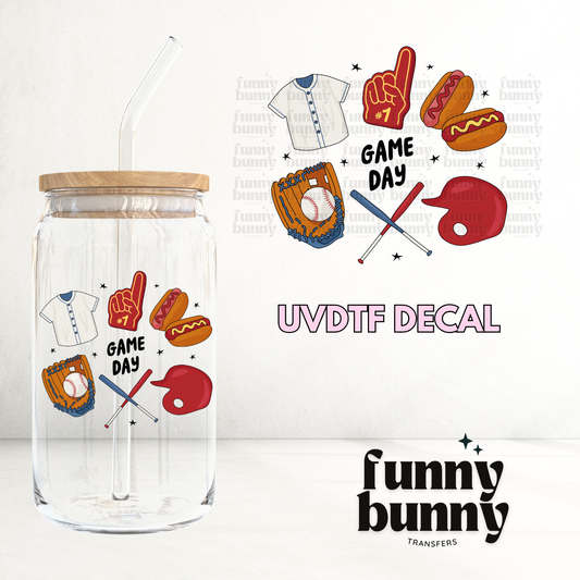 Game Day Essentials - UVDTF Decal