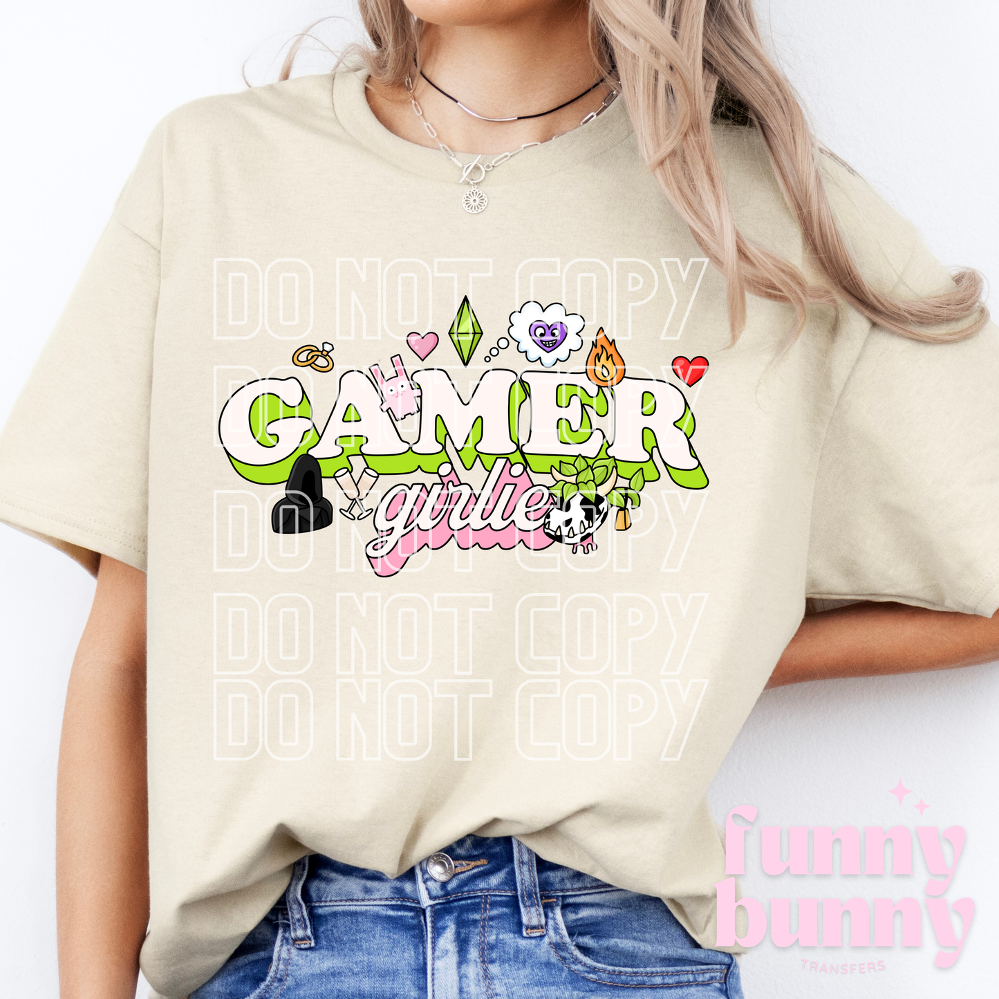 Gamer Girlie  - DTF Transfer