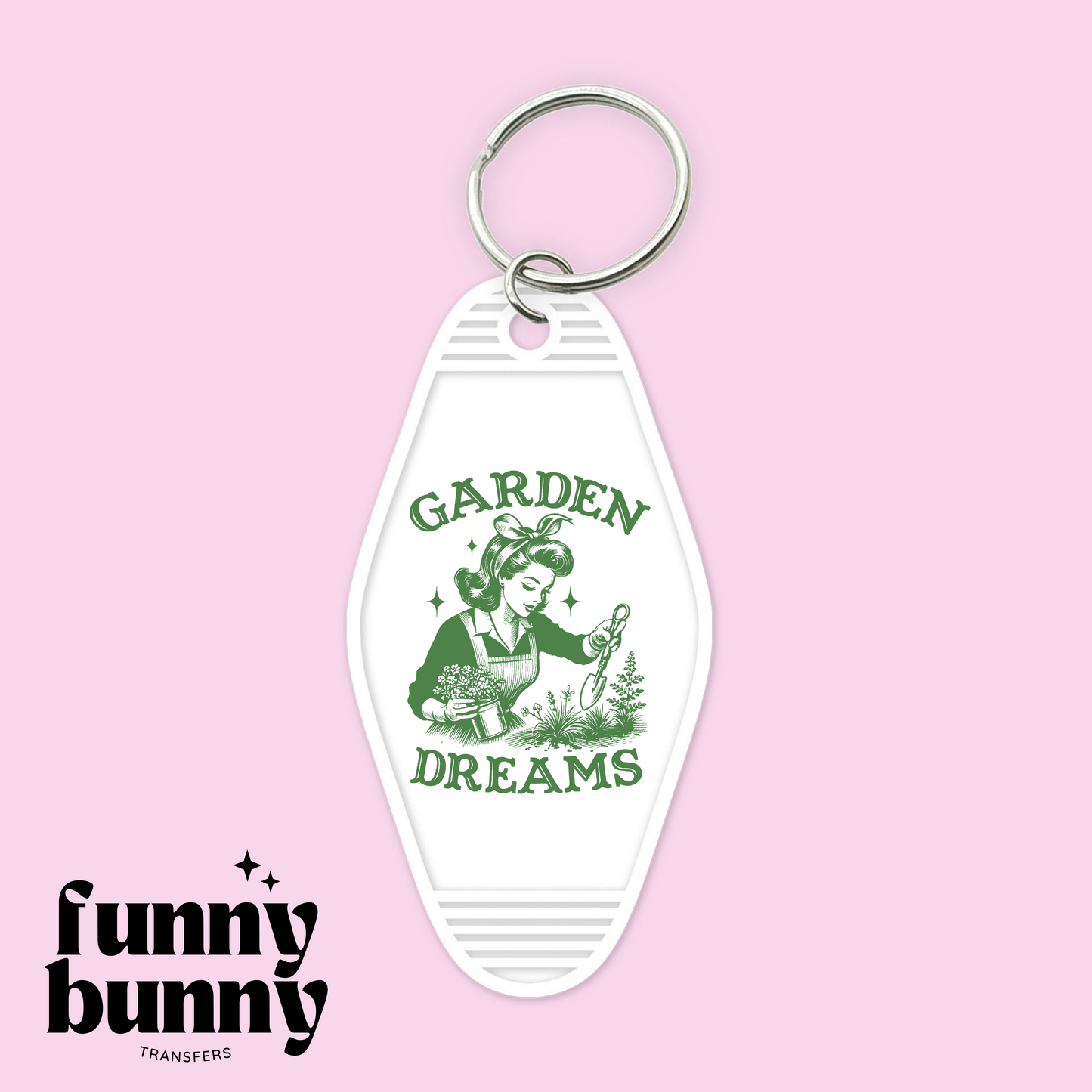 Garden Dreams - Motel Keychain