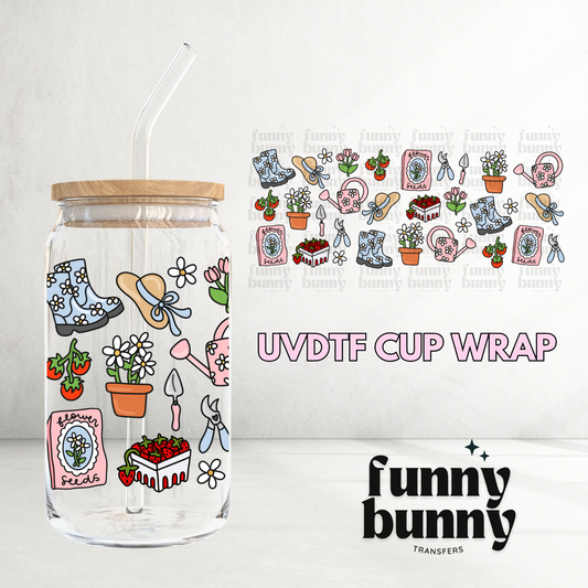 Garden Essentials 2.0 - 16oz UVDTF Cup Wrap