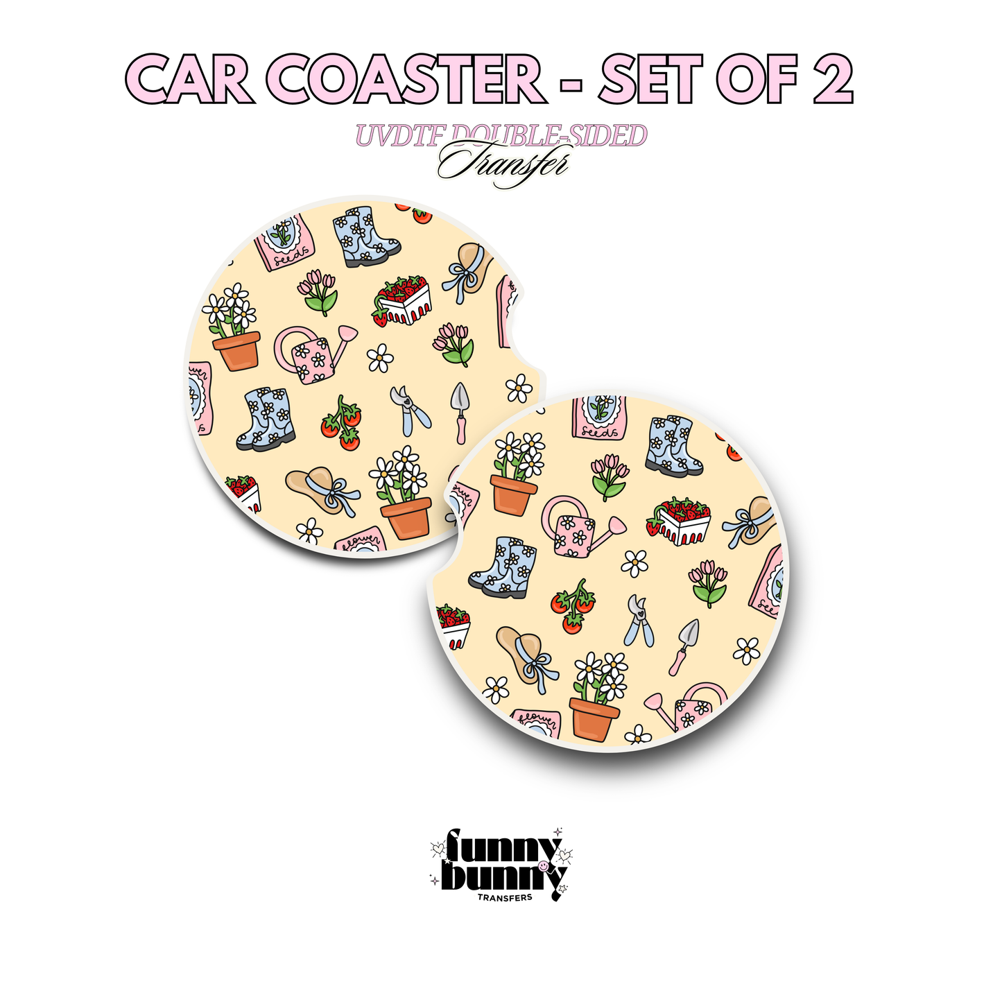 Garden Essentials 2.0 - UVDTF Coaster