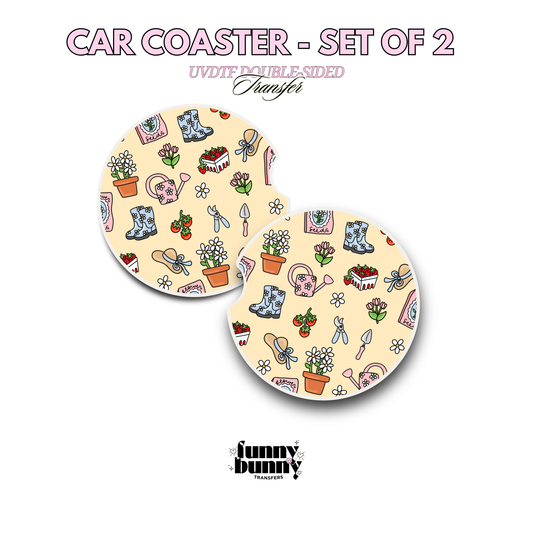 Garden Essentials 2.0 - UVDTF Coaster
