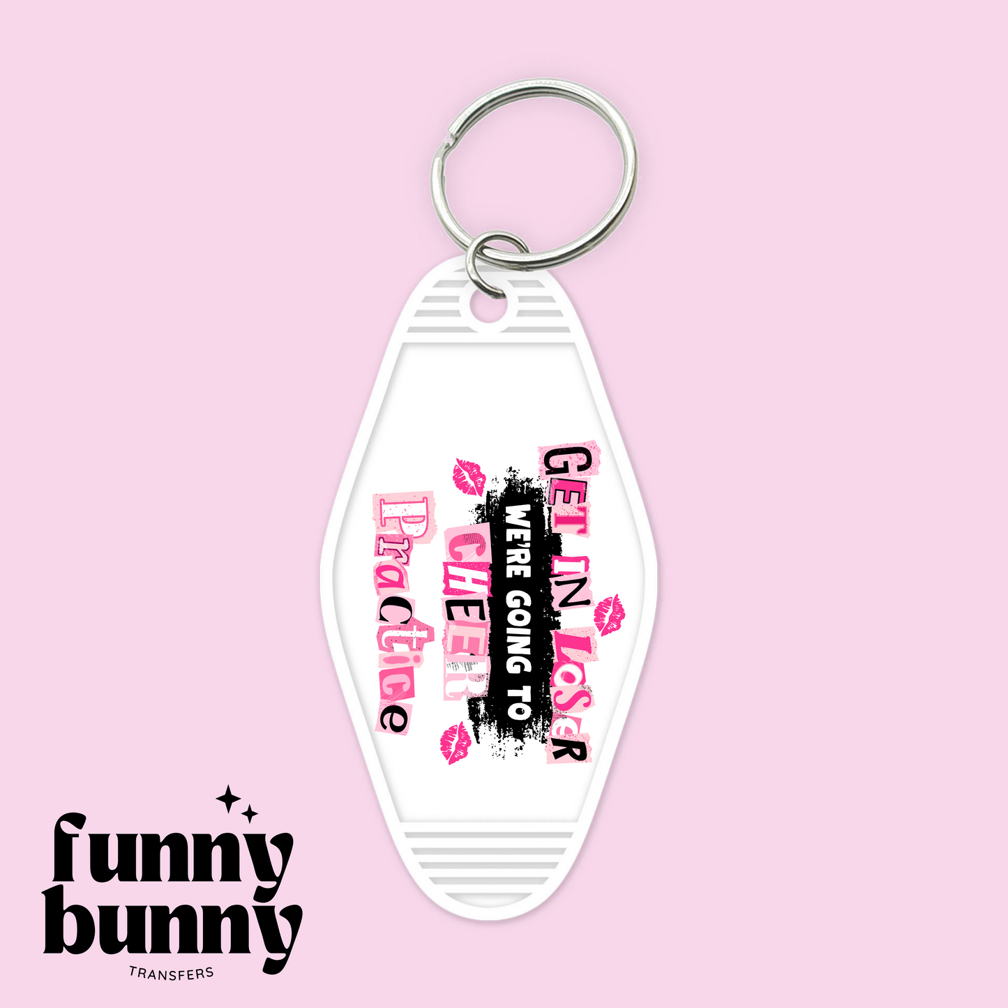 We're Going To Cheer Practice - Motel Keychain