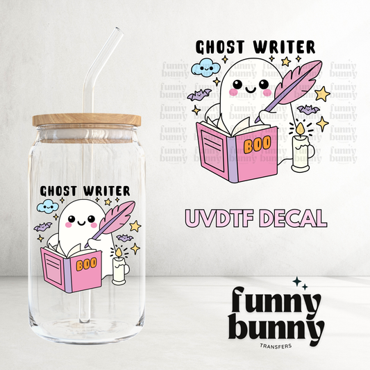 Ghost Writer Boo - UVDTF Decal