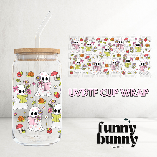 Ghostie Spring - 16oz UVDTF Cup Wrap