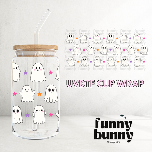 Ghosts & Friends - 16oz UVDTF Cup Wrap