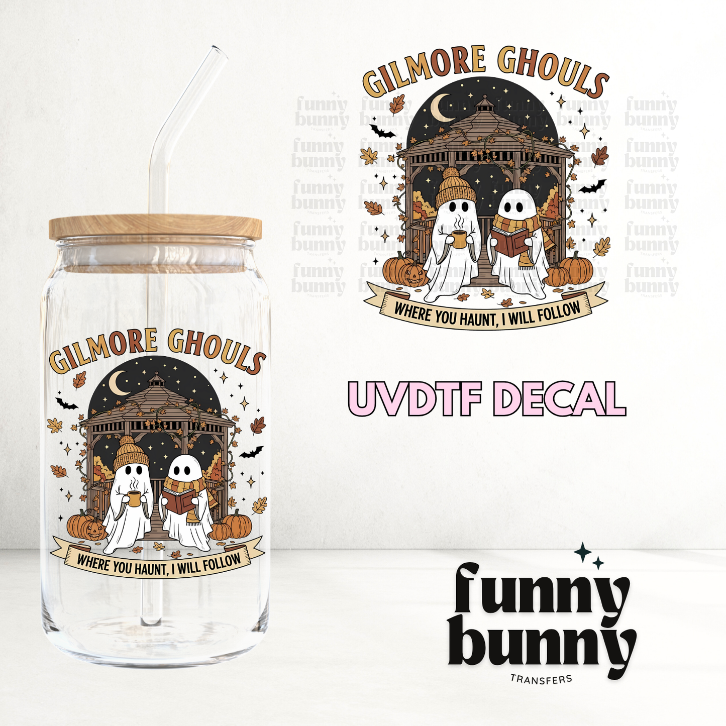 Gilmore Ghouls - UVDTF Decal