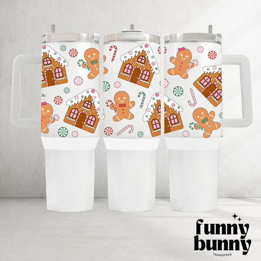 Gingerbread Baking Co. - 40oz UVDTF Tumbler Wrap