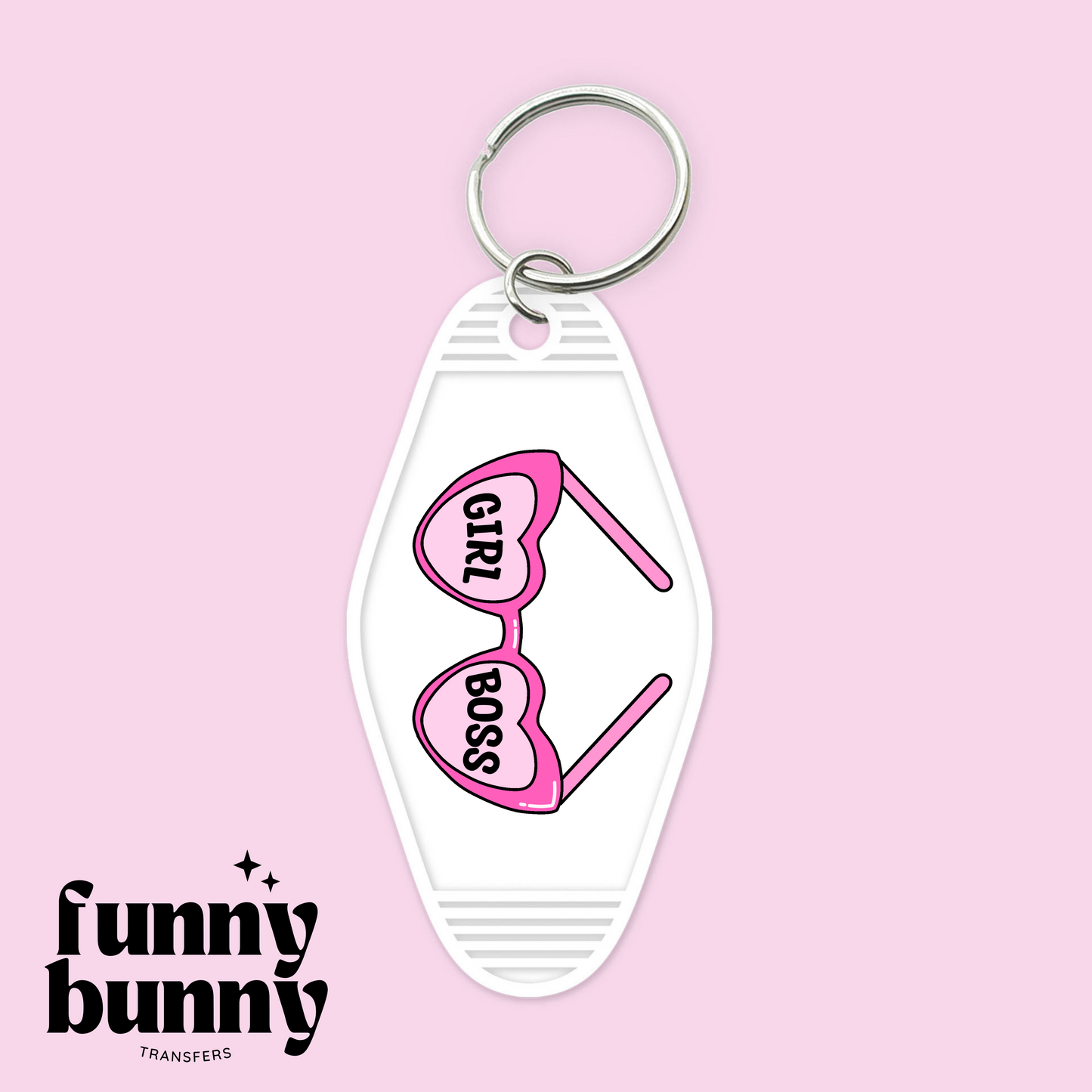 Girl Boss - Motel Keychain