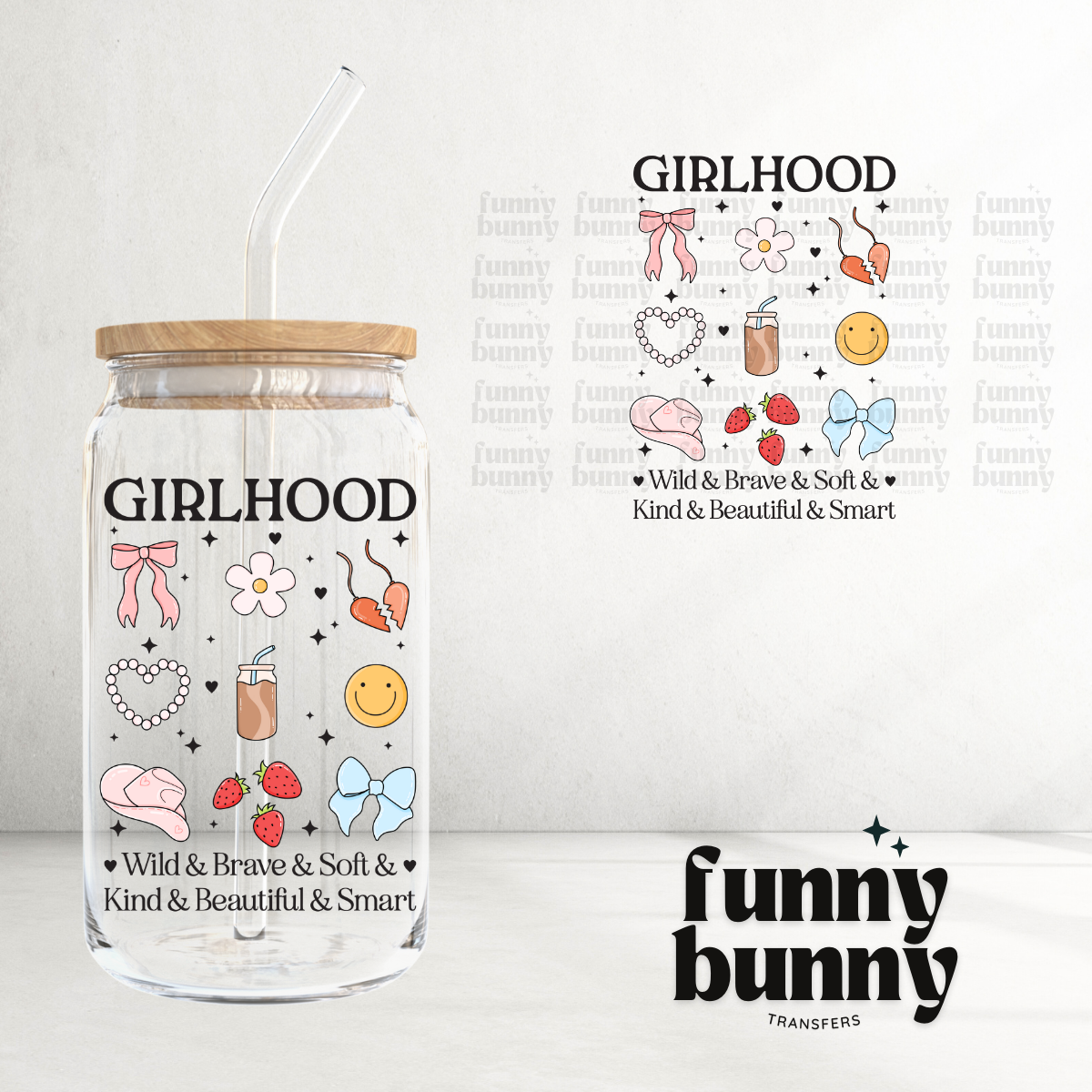 Girlhood - UVDTF Decal