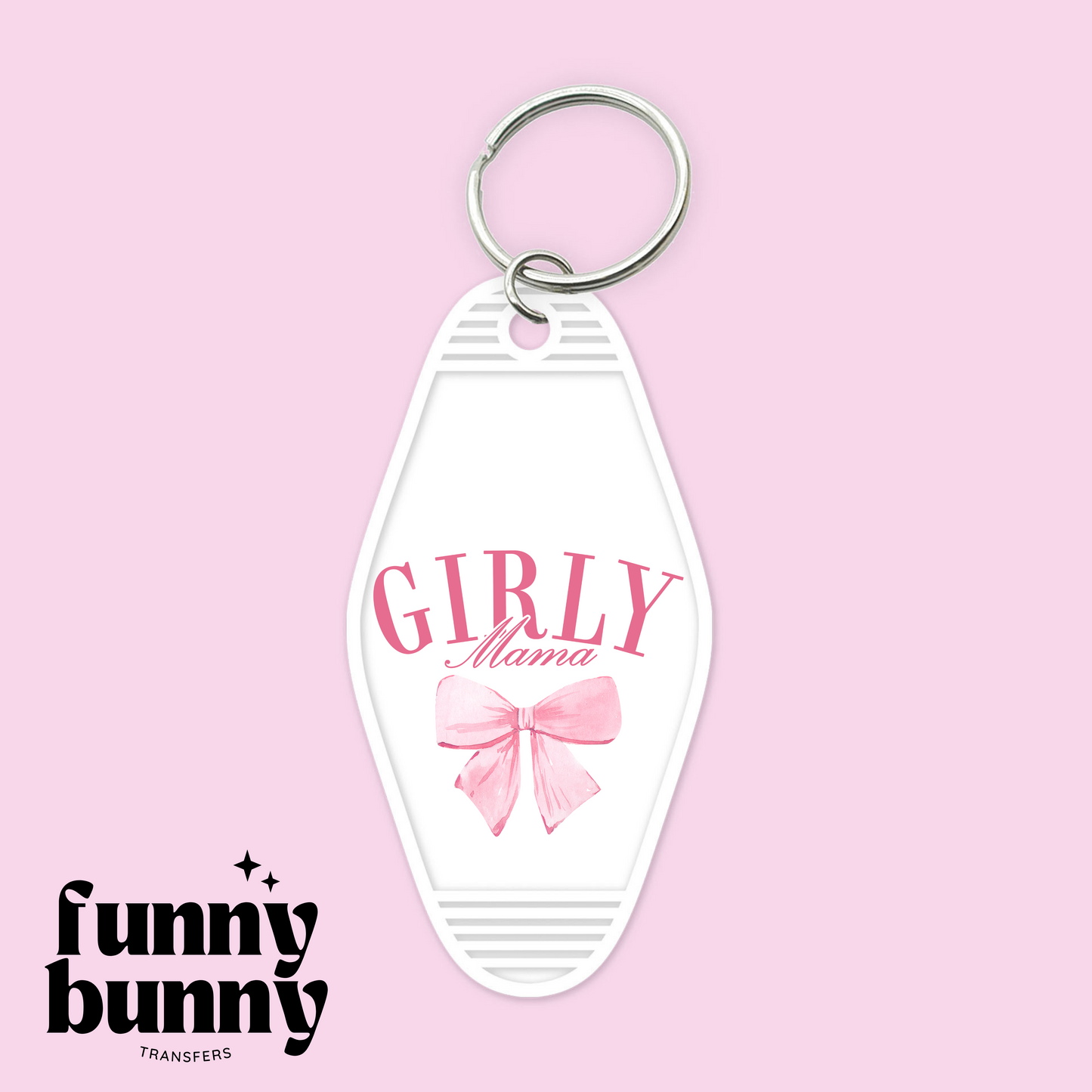 Girly Mama - Motel Keychain