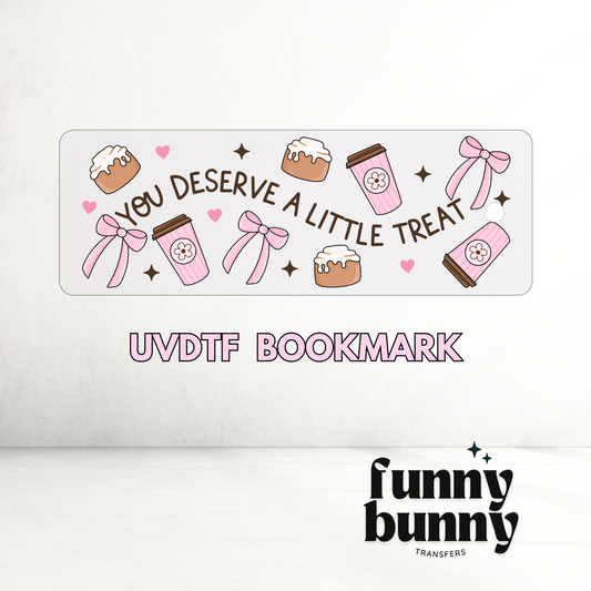 Girly Pink Treats - UVDTF Bookmark Decal