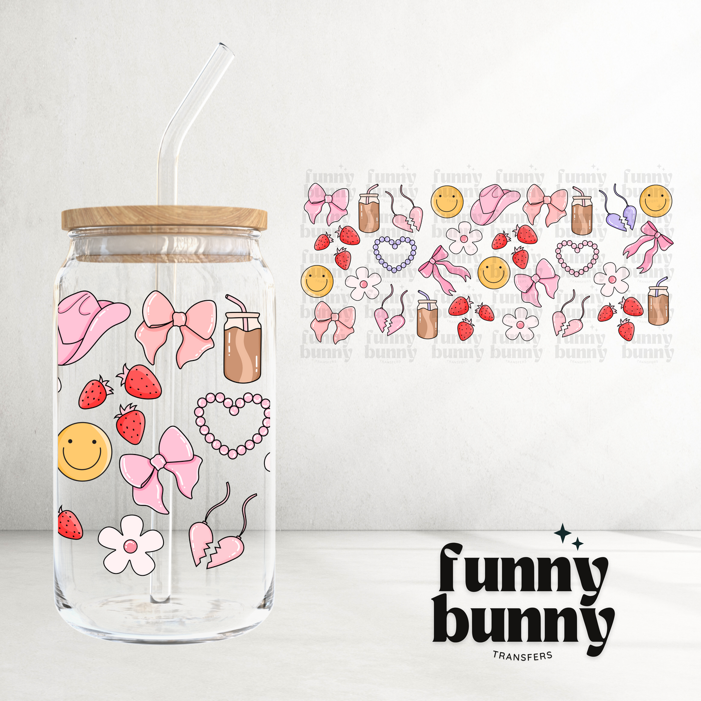 Girly Things -  16oz UVDTF Cup Wrap