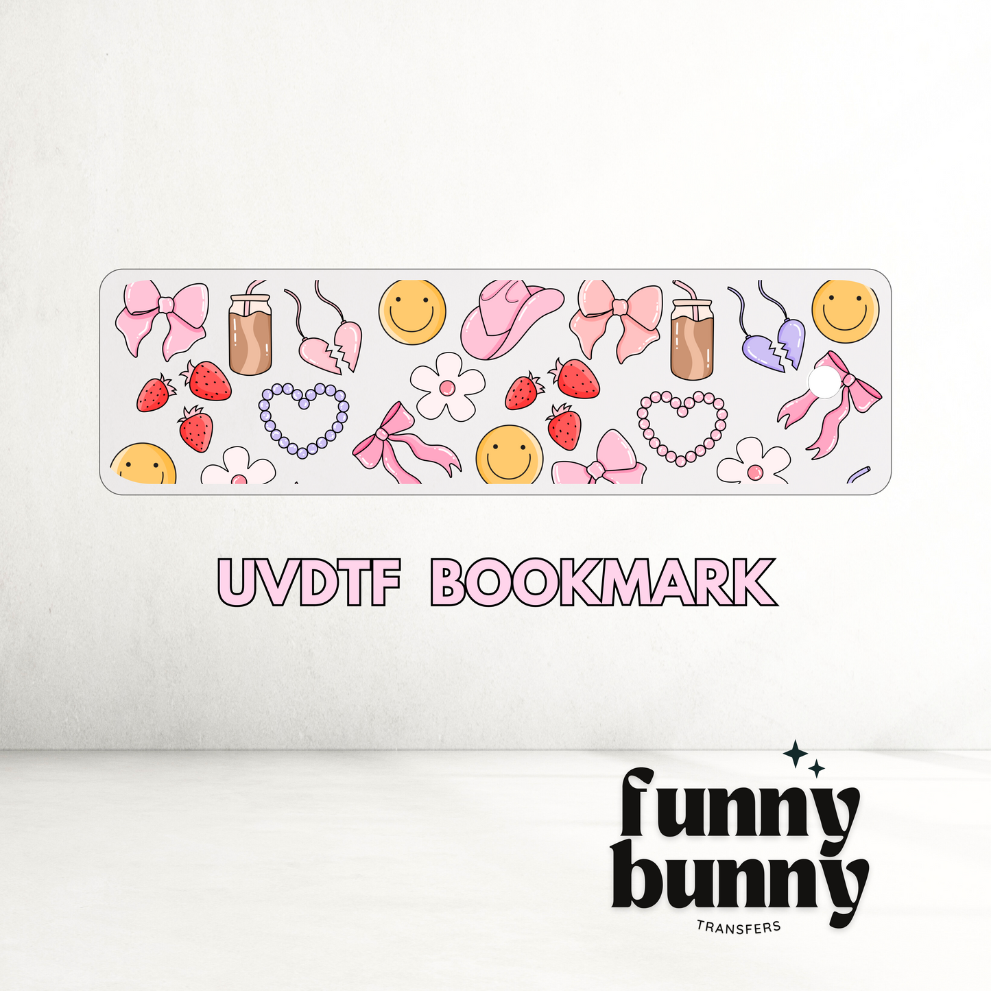 Girly Things - UVDTF Bookmark Decal
