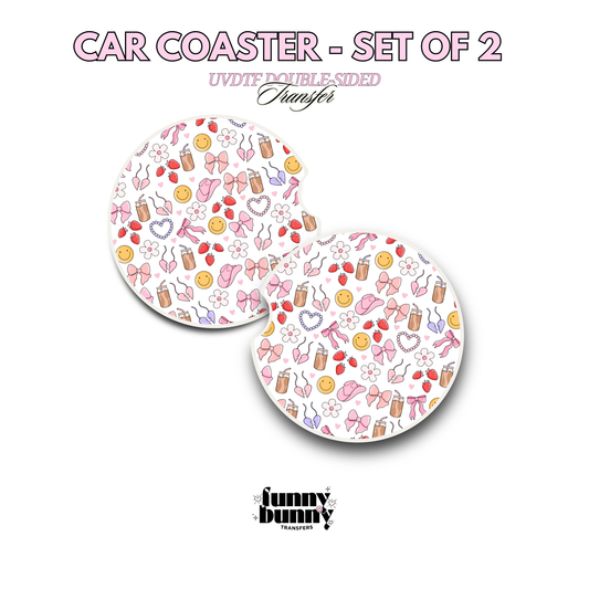 Girly Things - UVDTF Coaster