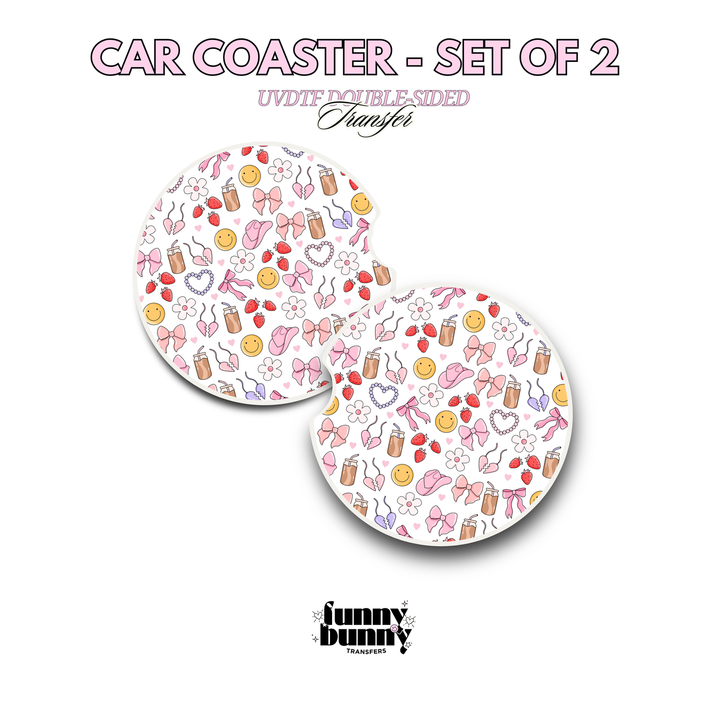 Girly Things - UVDTF Coaster