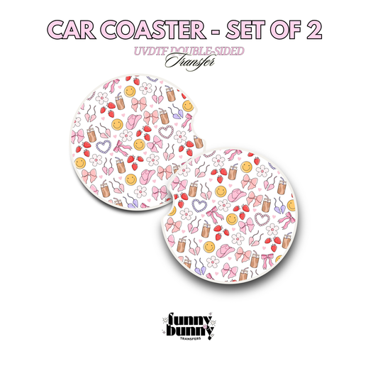 Girly Things - UVDTF Coaster