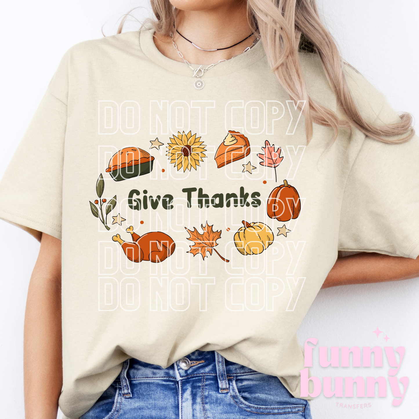 Give Thanks - DTF Transfer
