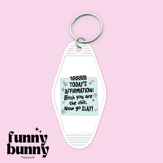 Go Slay - Motel Keychain