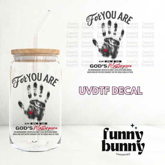 God's Masterpiece- UVDTF Decal