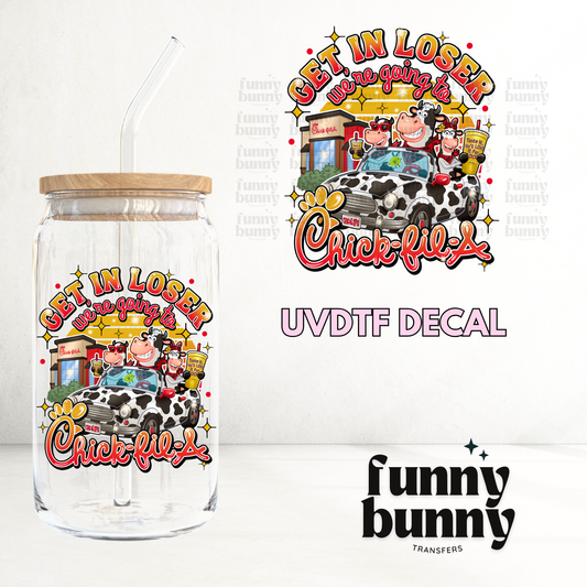 Going To Chick-Fil-A - UVDTF Decal