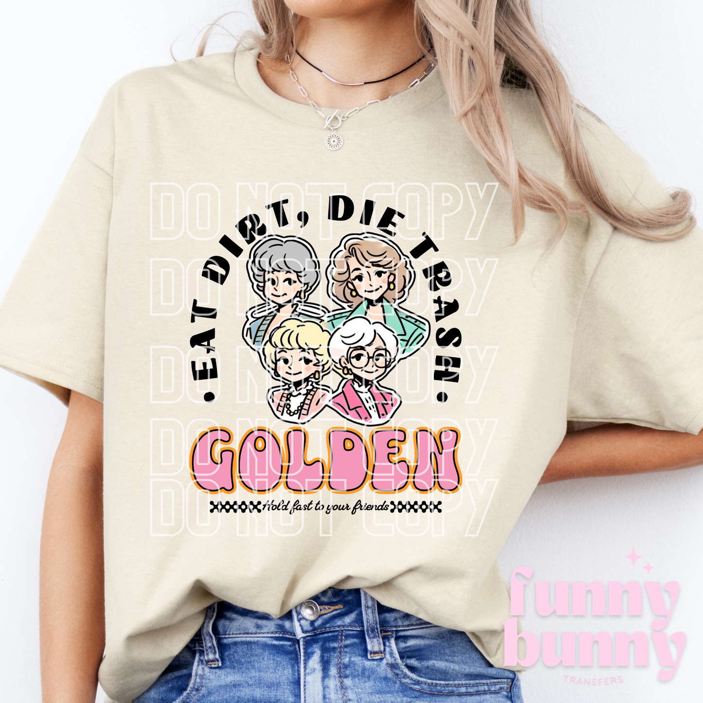 Golden - DTF Transfer