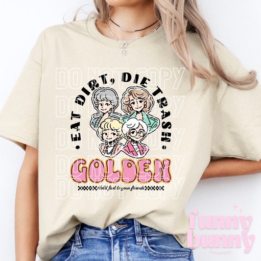 Golden - DTF Transfer