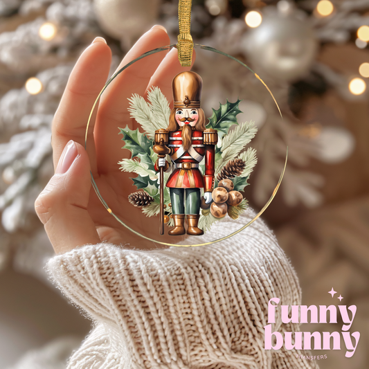 Golden Nutcracker - UVDTF Ornament Decal