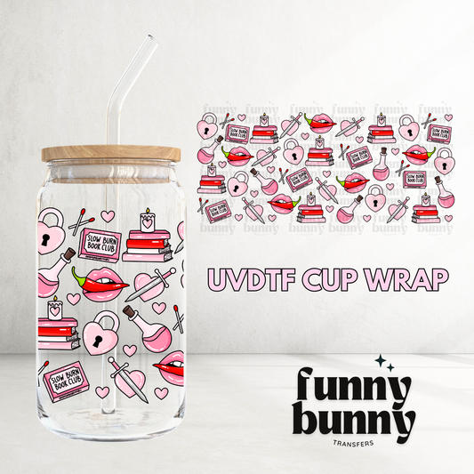 Good Girl Spicy Books - 16oz UVDTF Cup Wrap