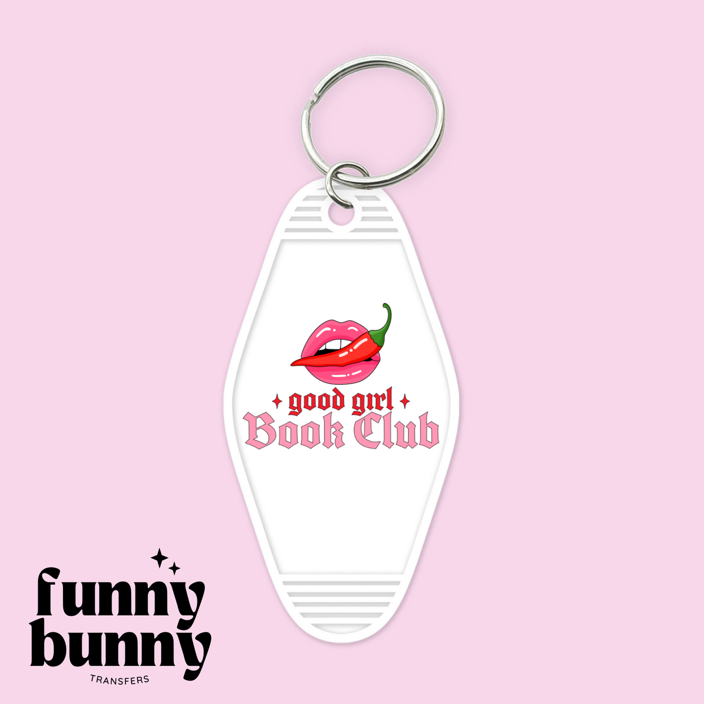 Good Girl Spicy Books - Motel Keychain