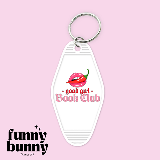 Good Girl Spicy Books - Motel Keychain