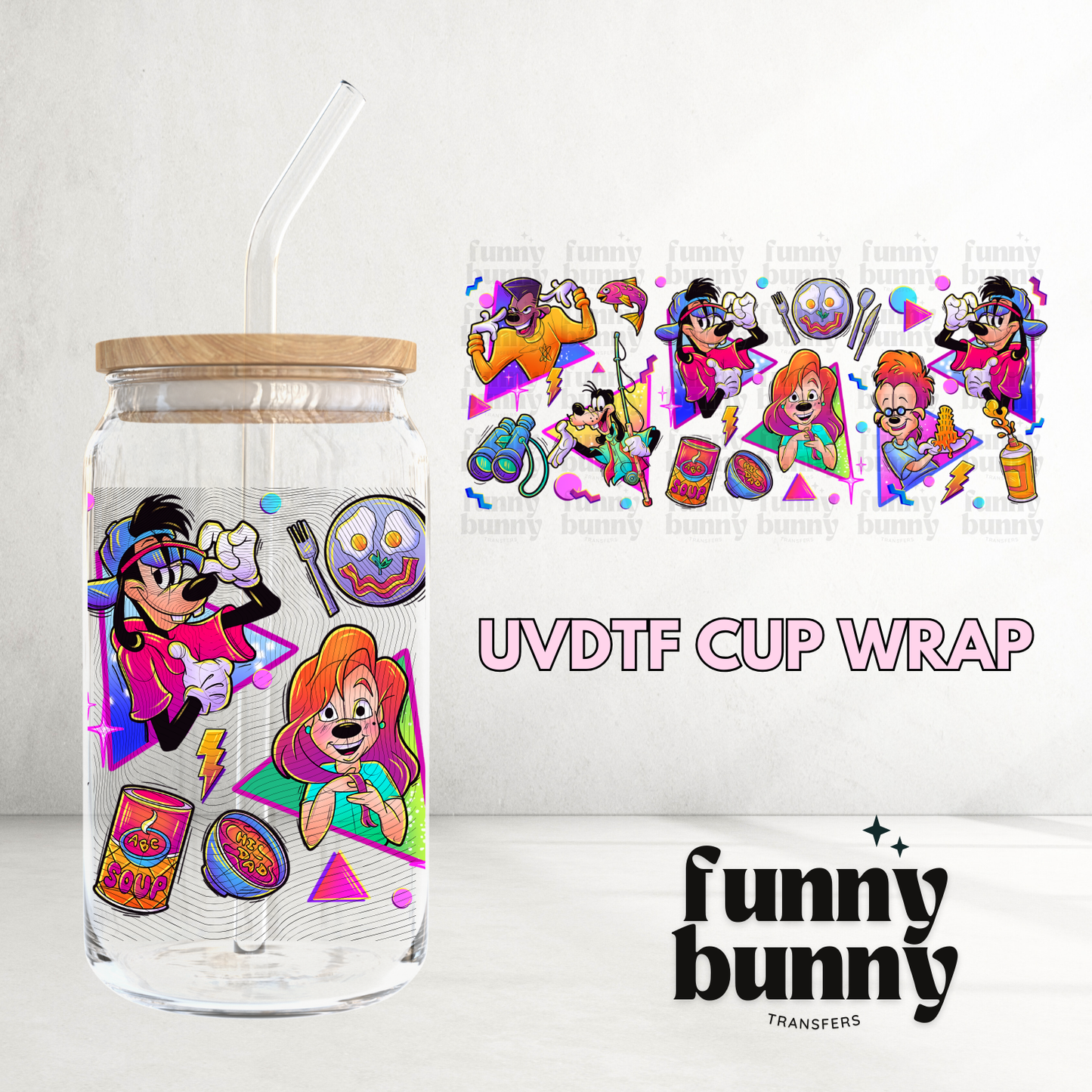 Goof Gang - 16oz UVDTF Cup Wrap