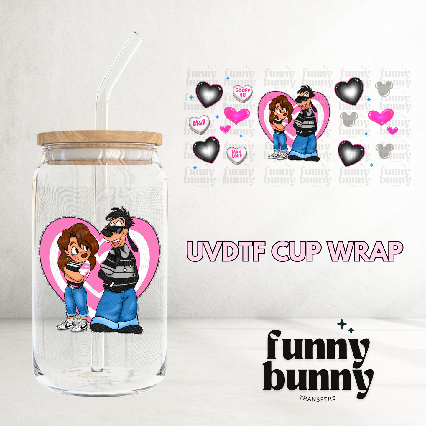 MM Lovers - 16oz UVDTF Cup Wrap