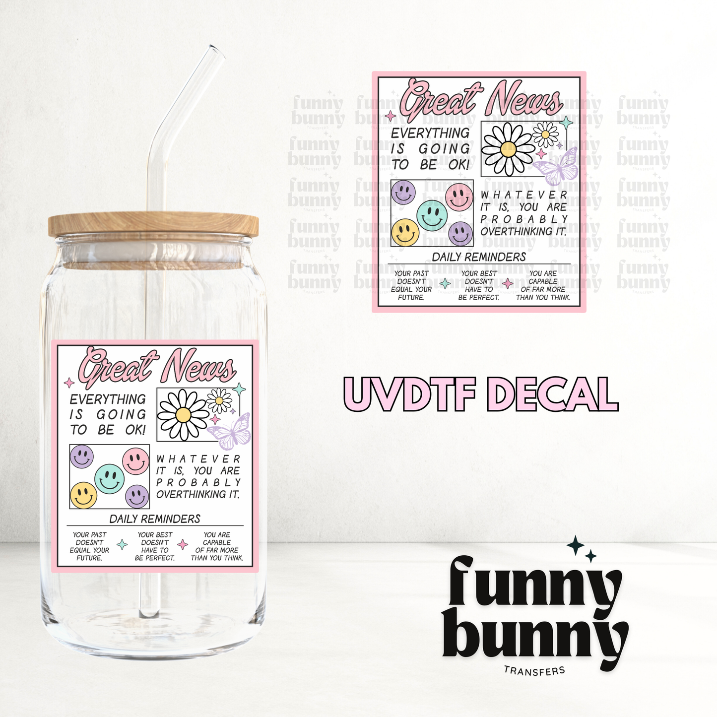 Great News - UVDTF Decal