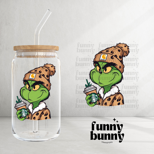 Bougie Green Guy Starbs - UVDTF Decal