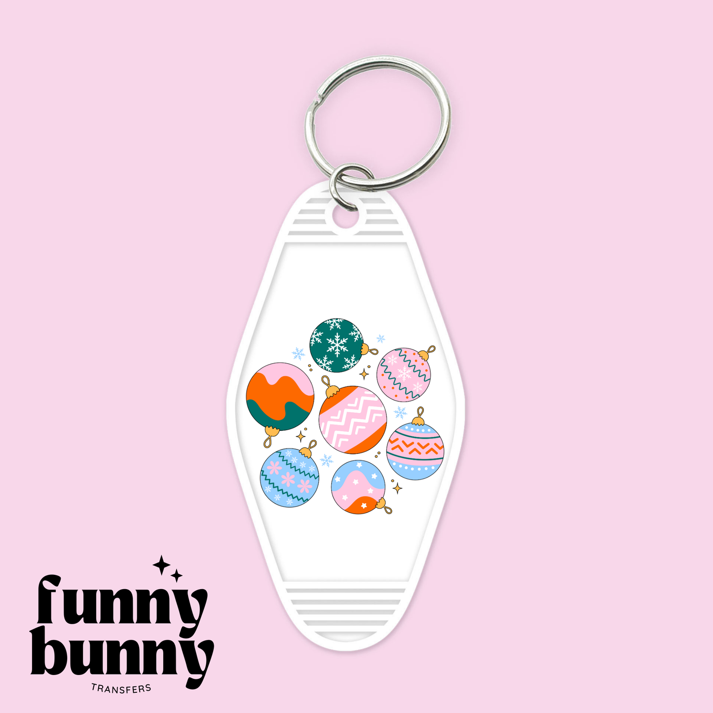 Groovy Ornaments - Motel Keychain