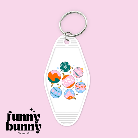 Groovy Ornaments - Motel Keychain