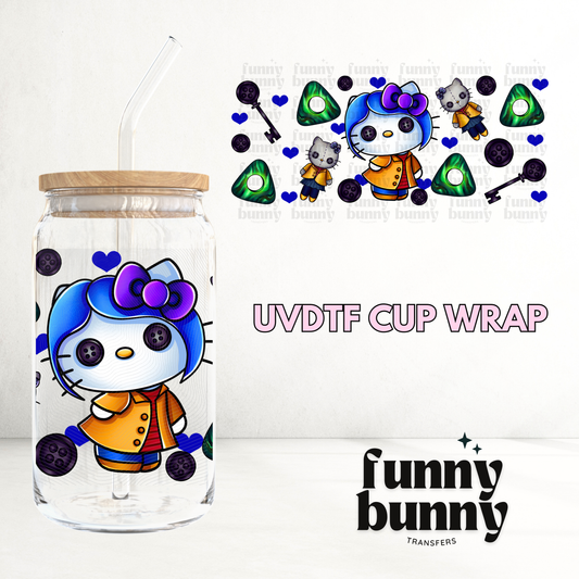 HK Rag Doll - 16oz UVDTF Cup Wrap