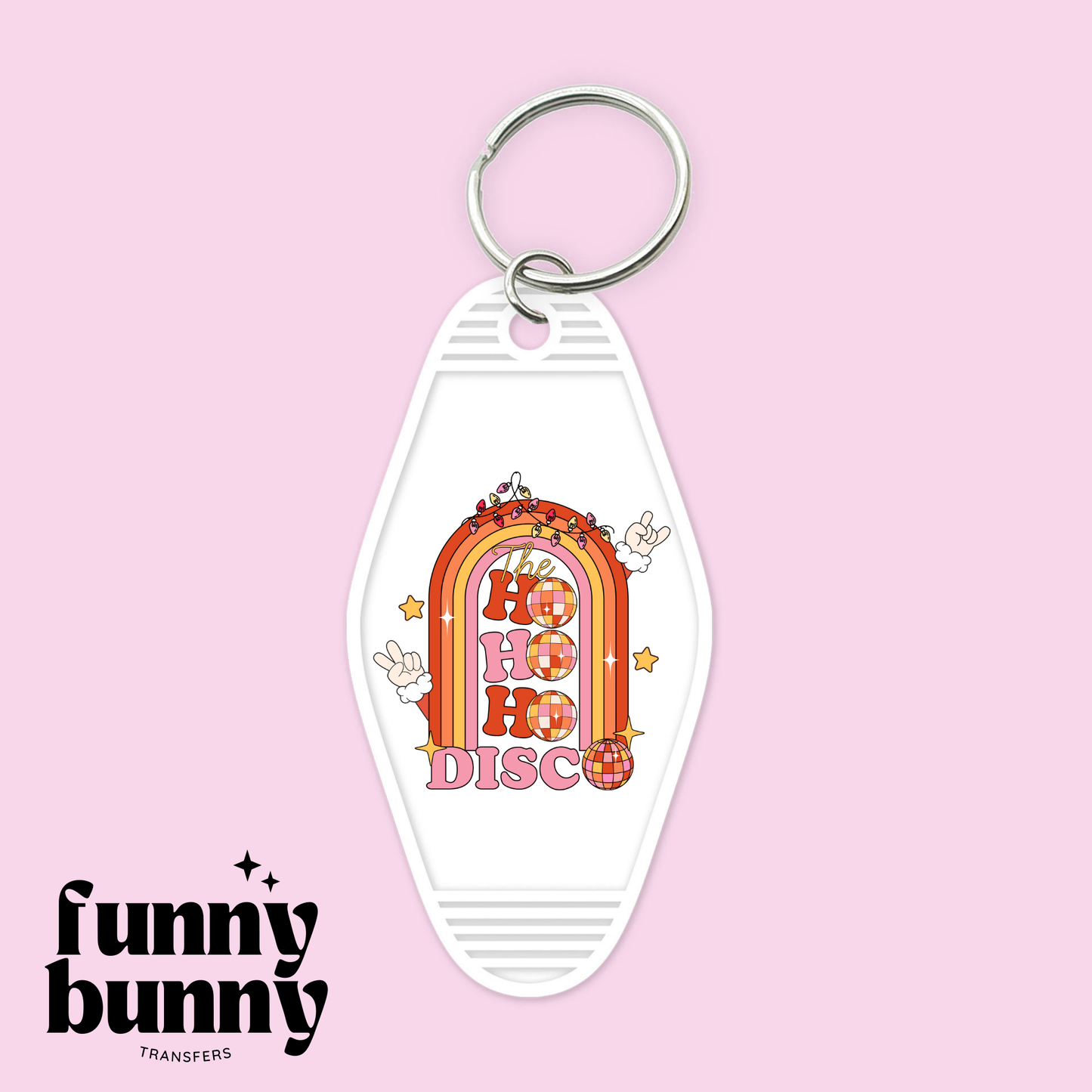 HO HO HO Disco - Motel Keychain