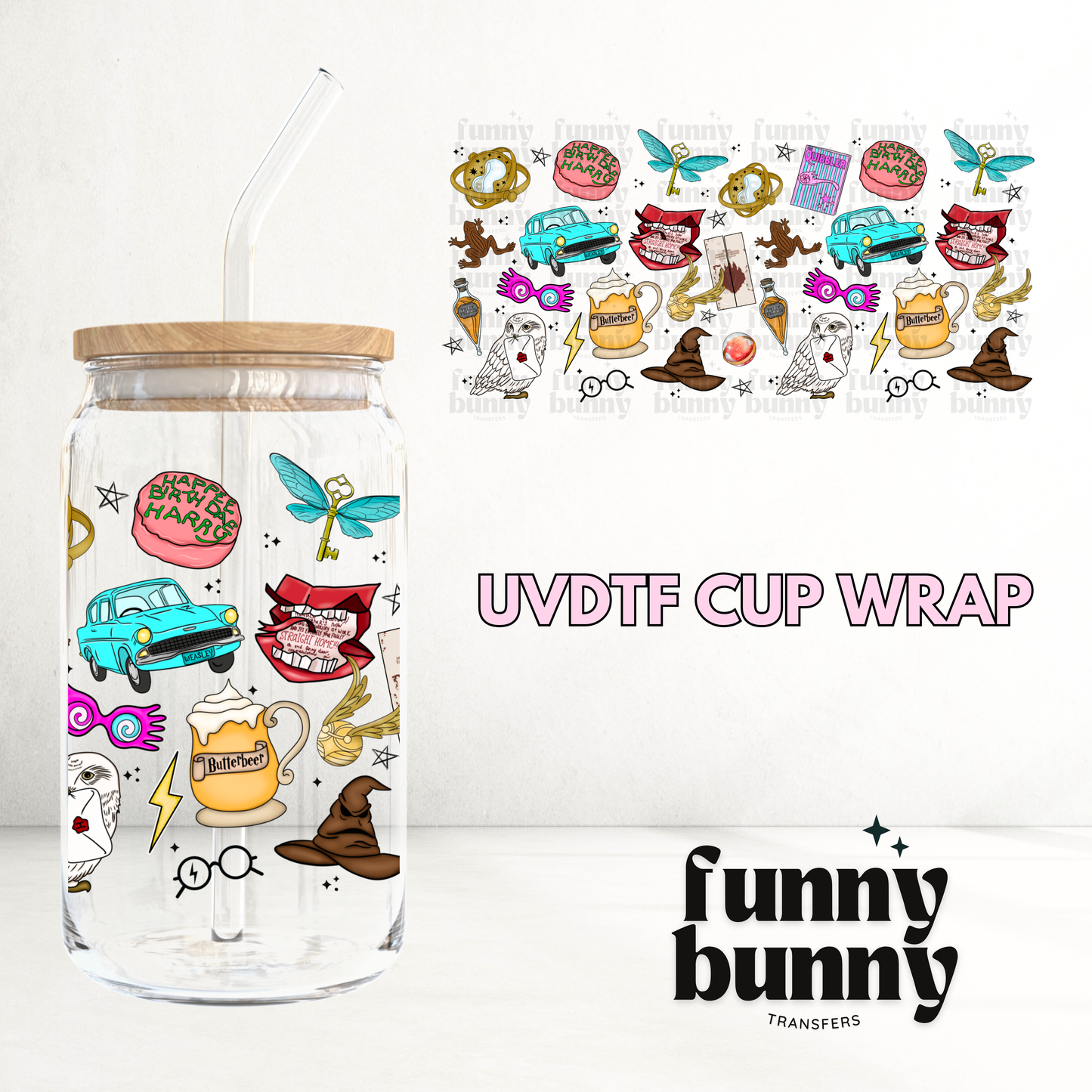 HP Essentials - 16oz UVDTF Cup Wrap