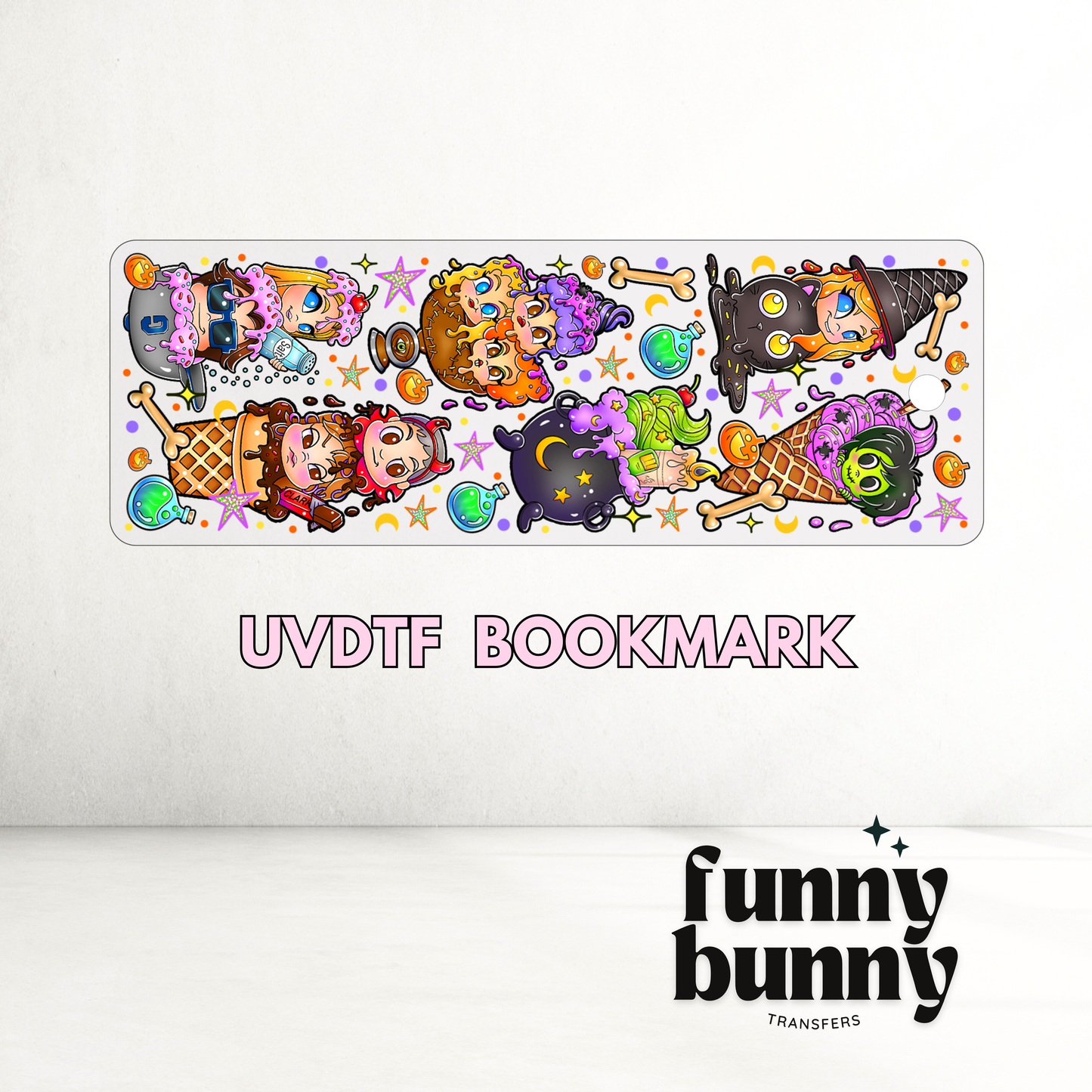HP Popsicles - UVDTF Bookmark Decal