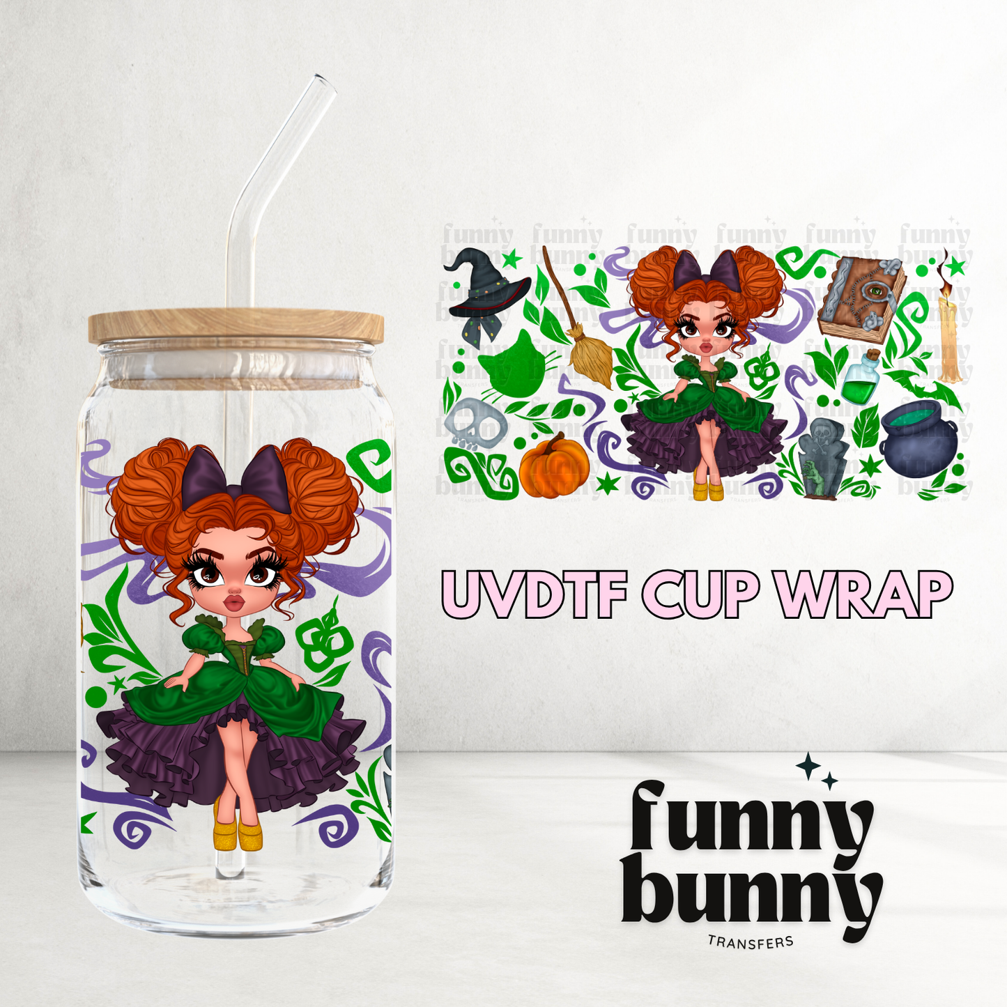 HP Wini - 16oz UVDTF Cup Wrap