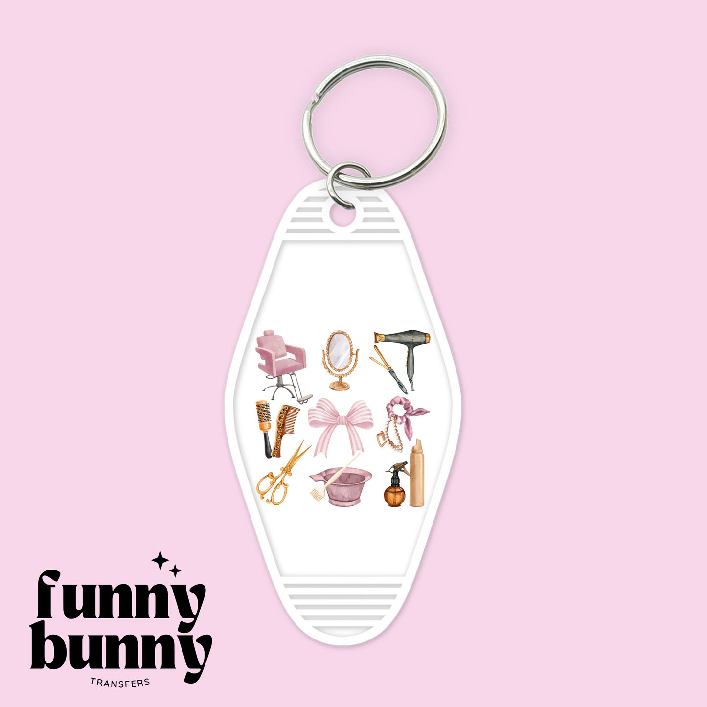 Hair Stylist - Motel Keychain