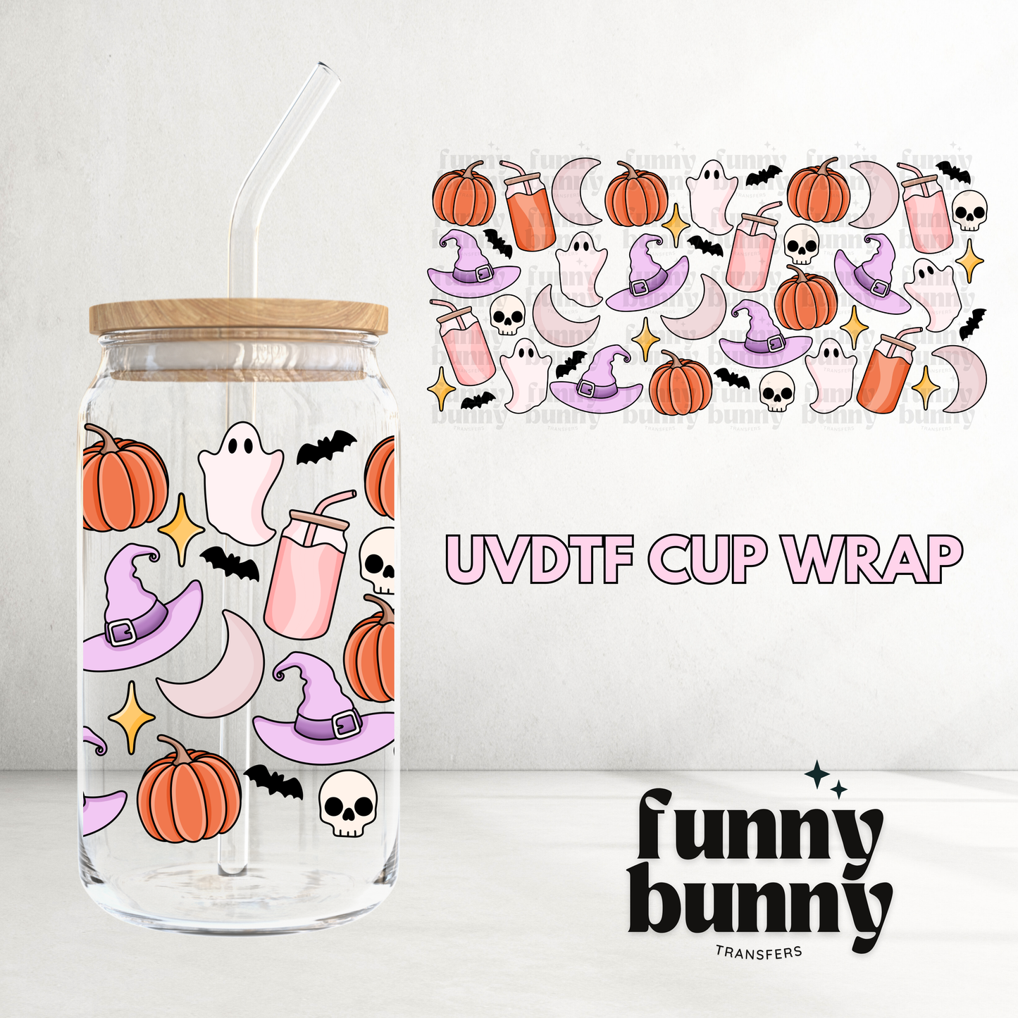 Hallow Drink - 16oz UVDTF Cup Wrap