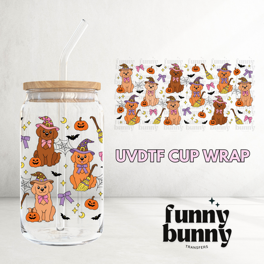 Hallow Puppies - 16oz UVDTF Cup Wrap