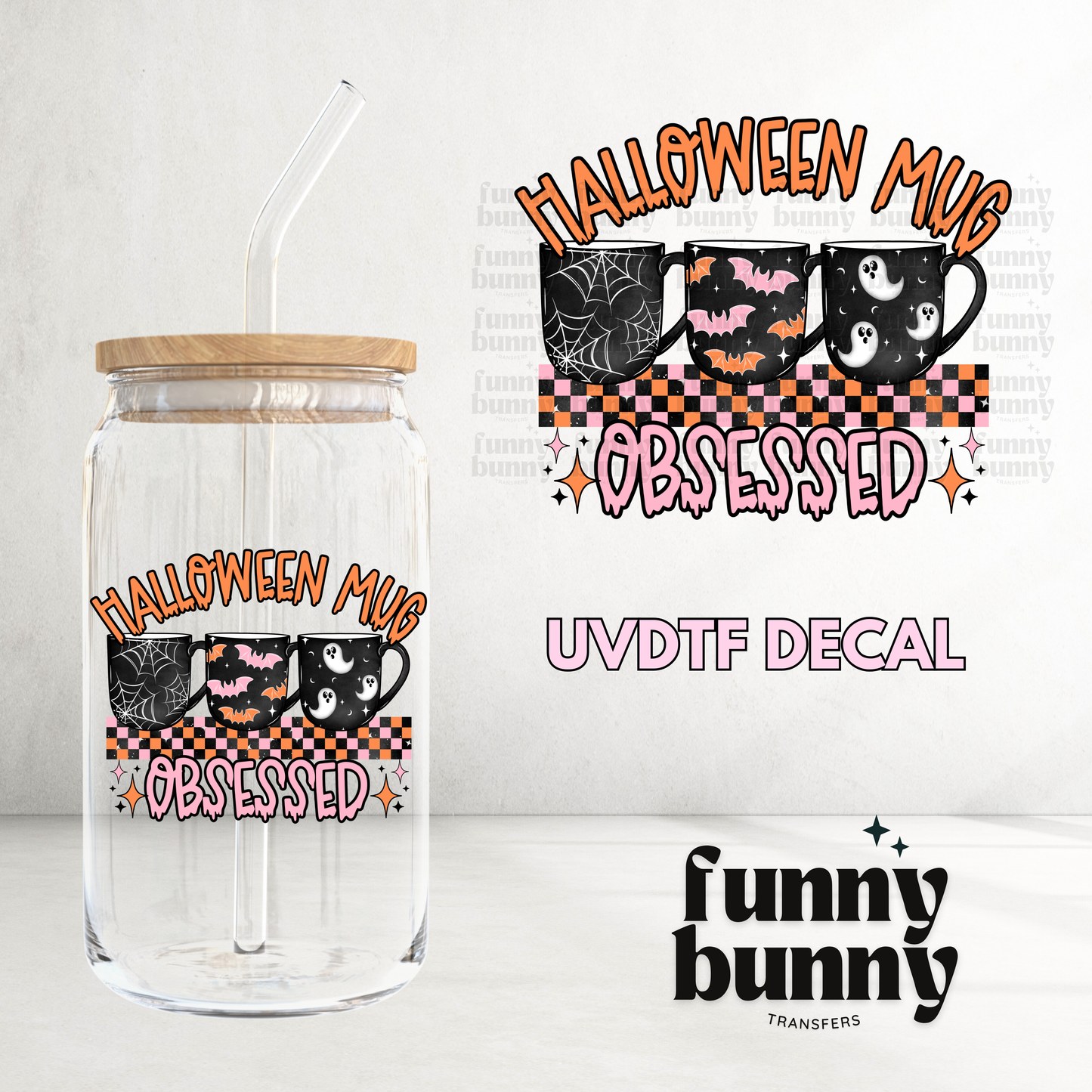 Halloween Mug - UVDTF Decal