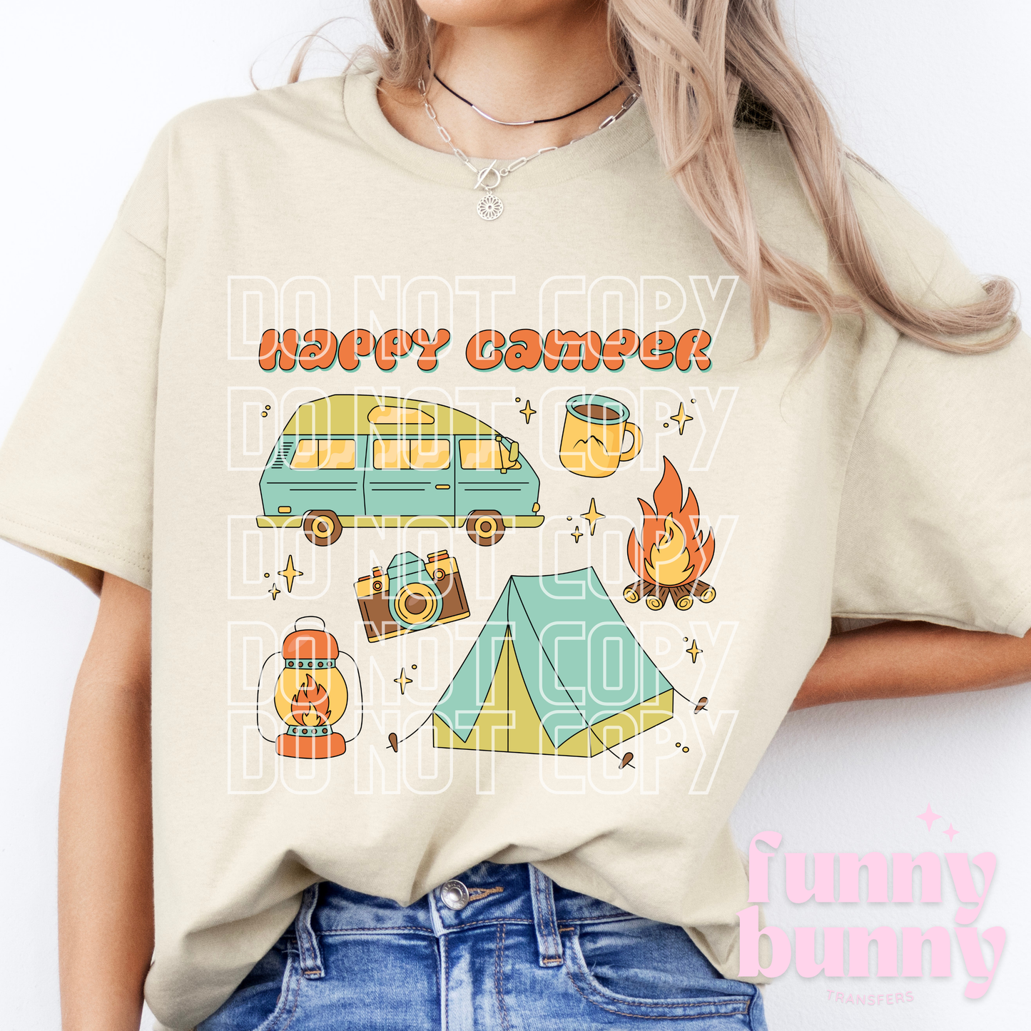 Happy Camper - DTF Transfer