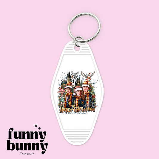 Happy Christmas - Motel Keychain